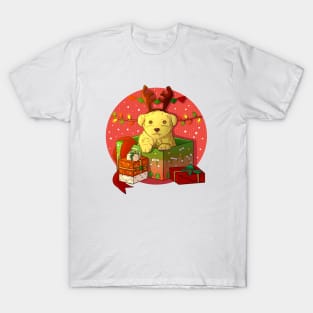 Christmas Dogs and Gifts T-Shirt